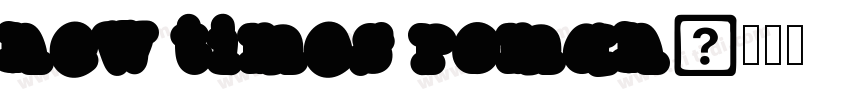 new times roman字体转换